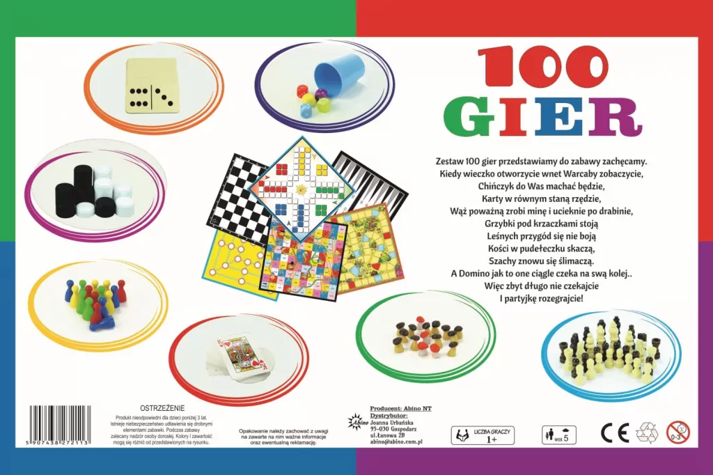 Zestaw 100 gier - tantis.pl