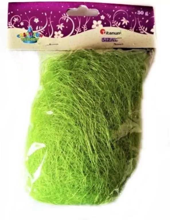 Sizal 30g. Zielony - tantis.pl