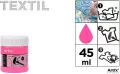 Farba do tkanin 45ml różowa - tantis.pl