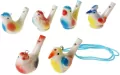 Ptaszek śpiewający ceramiczny z zawieszką MIX - tantis.pl