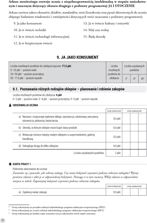 Uczę się i rozwijam. Arkusz monitoringu cz.4 - tantis.pl