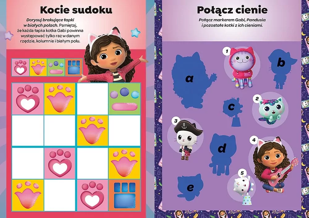 Koci Domek Gabi. Rysuję i ścieram - tantis.pl