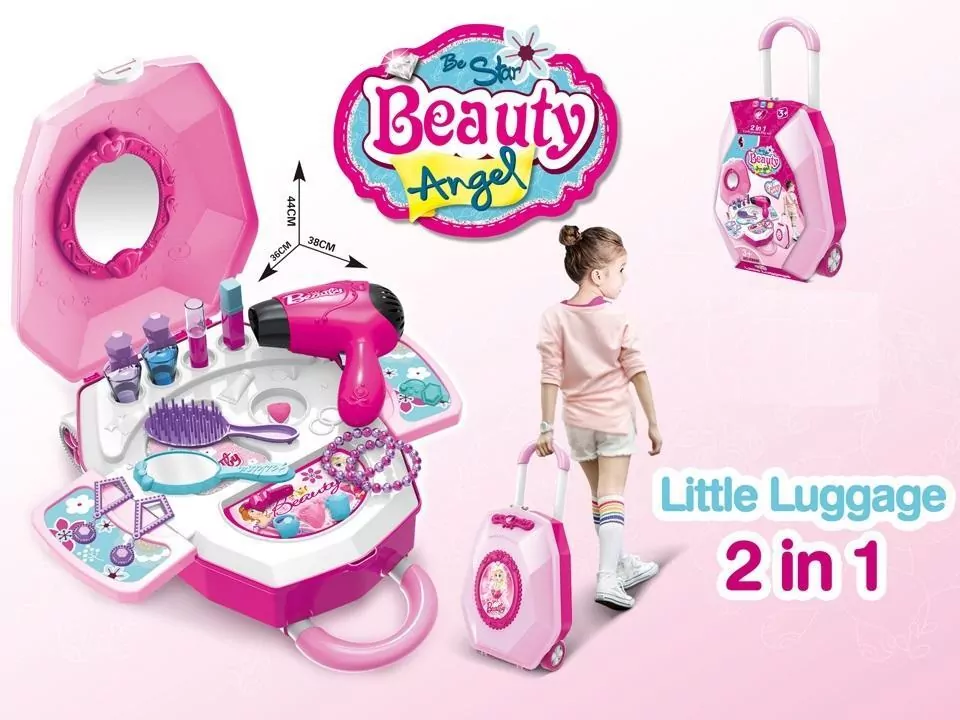 Zestaw Piękności w walizce różowy - tantis.pl