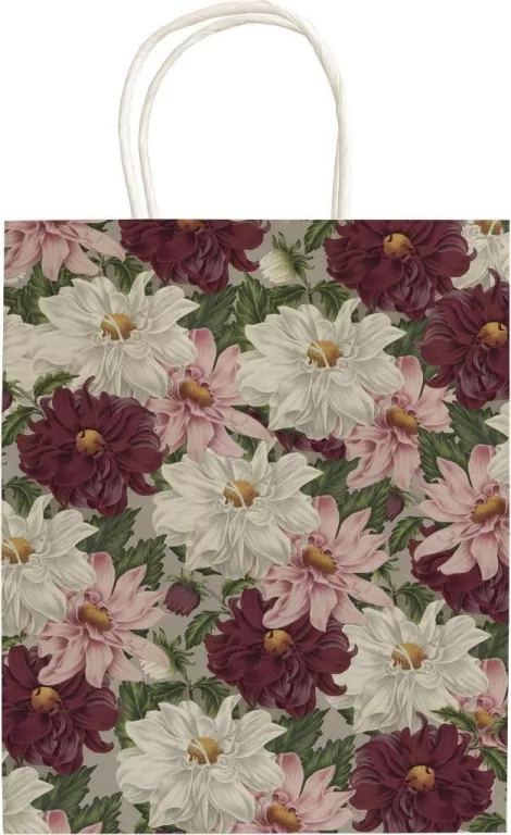 Torebka ozdobna A5 STBAG150 Dalia fioletowa - tantis.pl