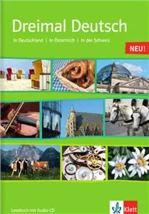 Dreimal Deutsch Neu. Lesebuch z płytą CD - tantis.pl