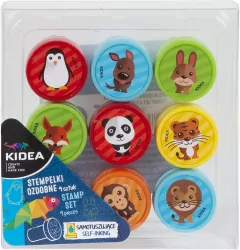 Stempelki ozdobne. 9 sztuk