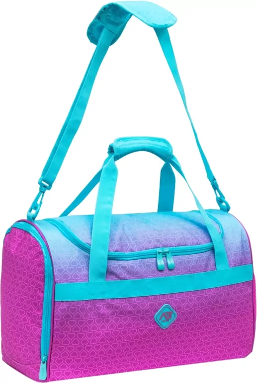 Torba sportowa Hexagon Mint Ombre ASTRA - tantis.pl