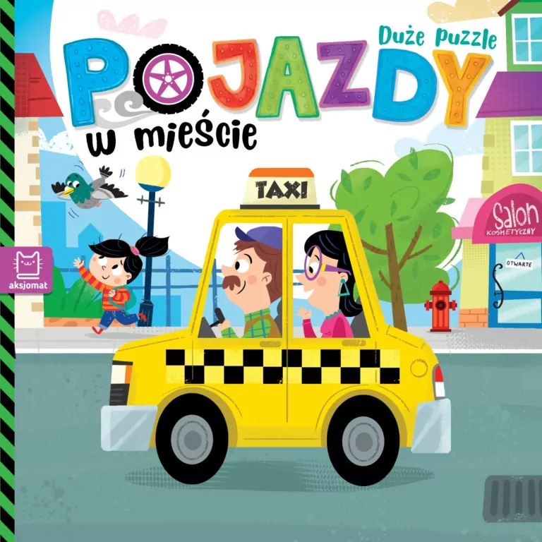 Pojazdy w mieście. Duże puzzle - tantis.pl