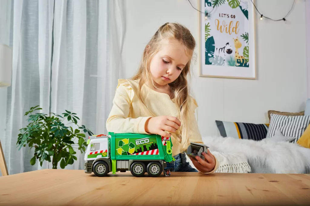 City Śmieciarka Mercedes 26cm - tantis.pl