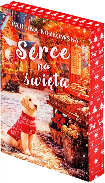 Serce na święta (ilustrowane brzegi) - tantis.pl