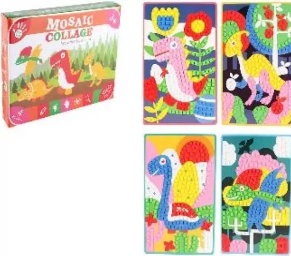 Mozaika wyklejanka. Dinozaur - tantis.pl