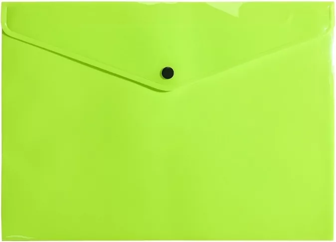Teczka koperta A4 PP neon zielona - tantis.pl