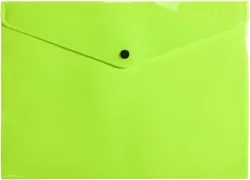 Teczka koperta A4 PP neon zielona