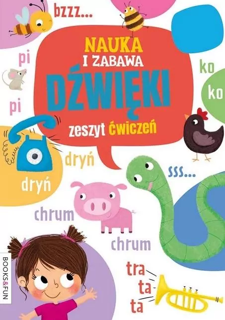 Dźwięki. Zeszyt ćwiczeń. Nauka i zabawa - tantis.pl