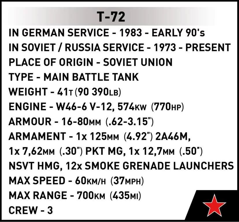 T-72 East Germany/Soviet. Armed Forces - tantis.pl