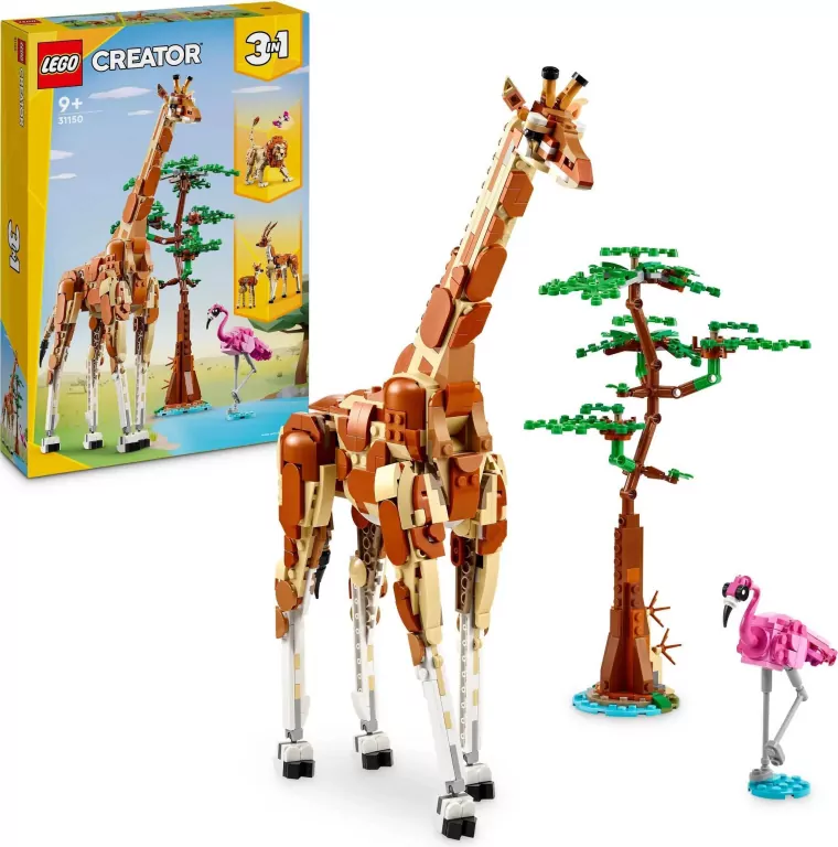 LEGO® Creator. Dzikie zwierzęta z safari 31150 - tantis.pl