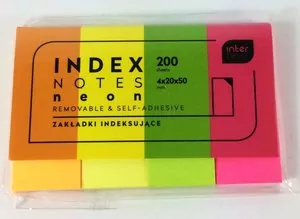 Zakładki indeksujące neon - tantis.pl