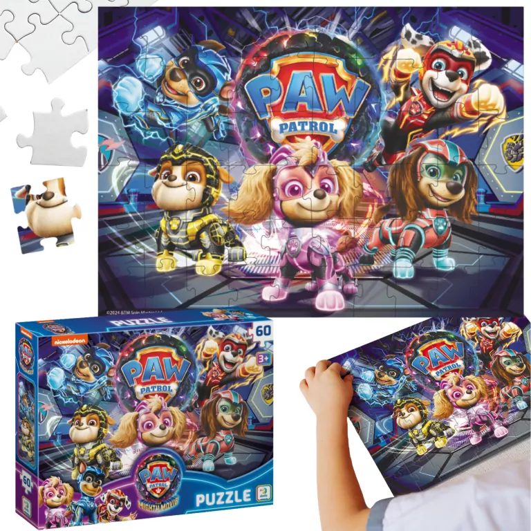 Puzzle 60. Psi Patrol. Operacja: Meteor - tantis.pl