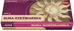 Glina rzeźbiarska. Naturalna 500g