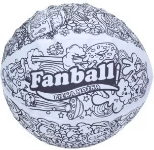 Epee. FanBall Piłka Można pomarańczowa 601032 - tantis.pl