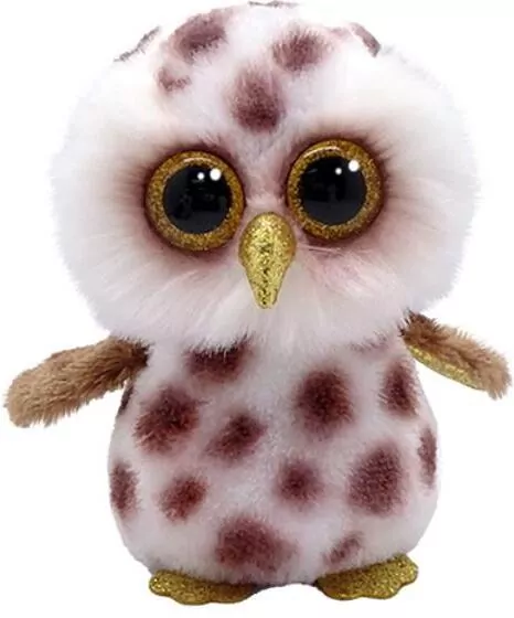 Beanie Boos Whoolie - cętkowana sowa 15cm - tantis.pl