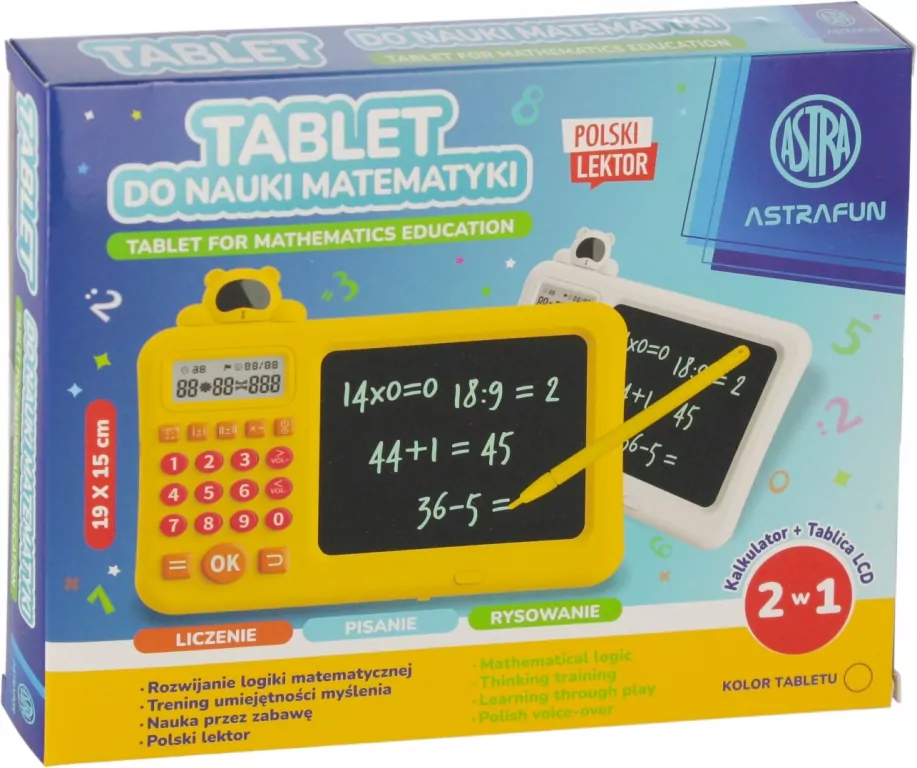 Tablet do nauki matematyki ASTRA - tantis.pl