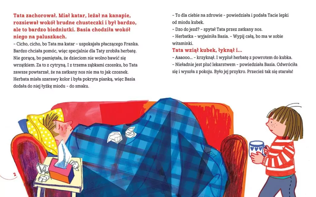 Basia i chorowanie. Basia - tantis.pl