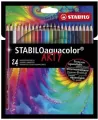 Kredki akwarelowe Aquacolor 24 kolory STABILO - tantis.pl