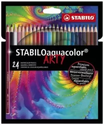 Kredki akwarelowe Aquacolor 24 kolory STABILO