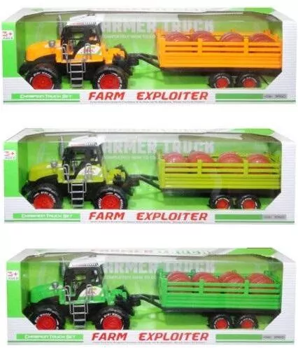 Traktor z przyczepą MIX - tantis.pl