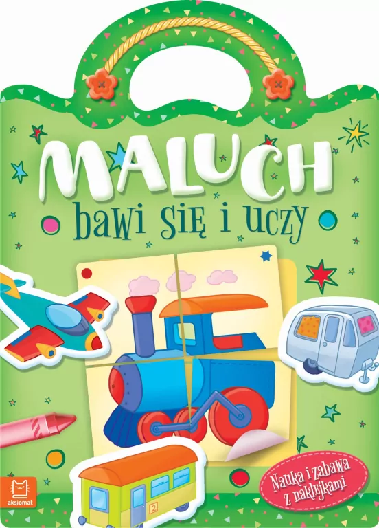 Maluch bawi się i uczy. Nauka i zabawa z naklejkam - tantis.pl