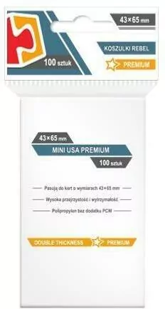 Koszulki na karty Mini USA Premium - tantis.pl