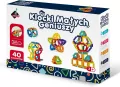Klocki małych geniuszy geometryczne szczotki 40el - tantis.pl