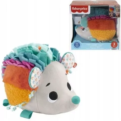 Fisher Price. Przytulanka Jeż z dźwiękami - tantis.pl