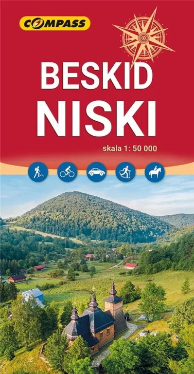 Mapa - Beskid Niski 1:50 000 - tantis.pl