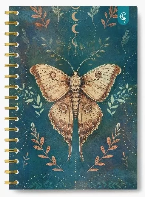 Kołonotatnik ozdobny B5/160K kratka - tantis.pl