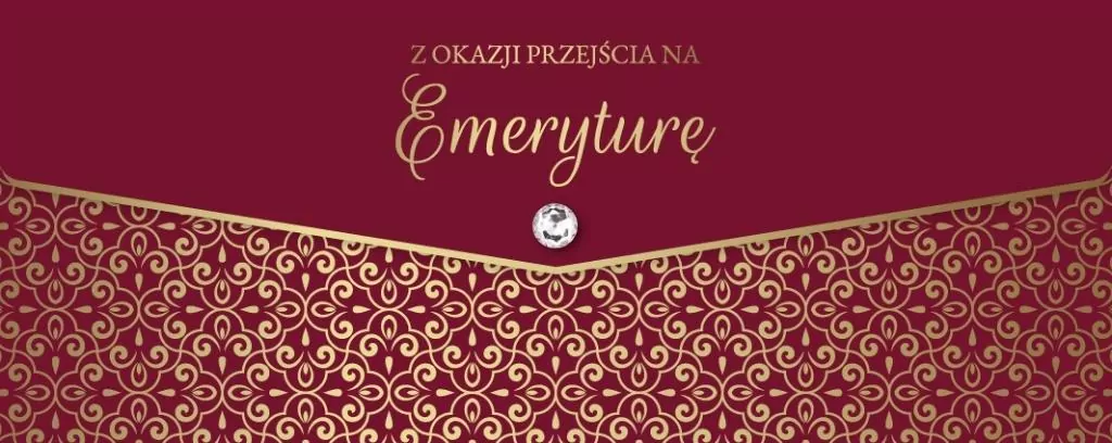 Karnet lux z okazji przejścia na emeryturę - tantis.pl