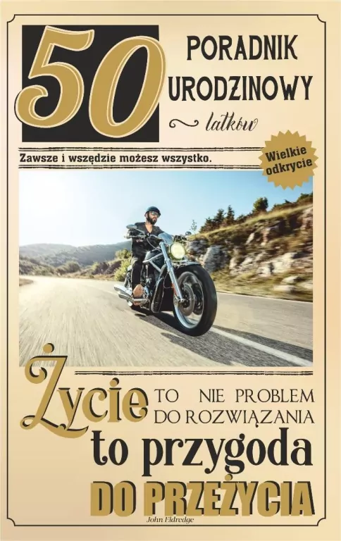 Kartka okolicznościowa Urodziny 50 - tantis.pl