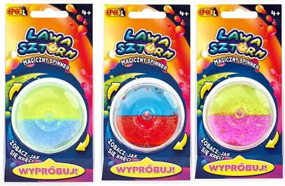 Lawa sztorm. Magiczny spinner. Mix 1 szt - tantis.pl