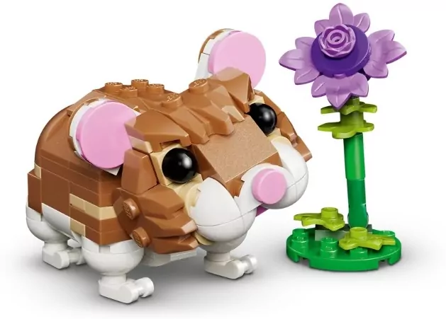 LEGO® Uroczy chomik z kwiatkiem 31376 - tantis.pl