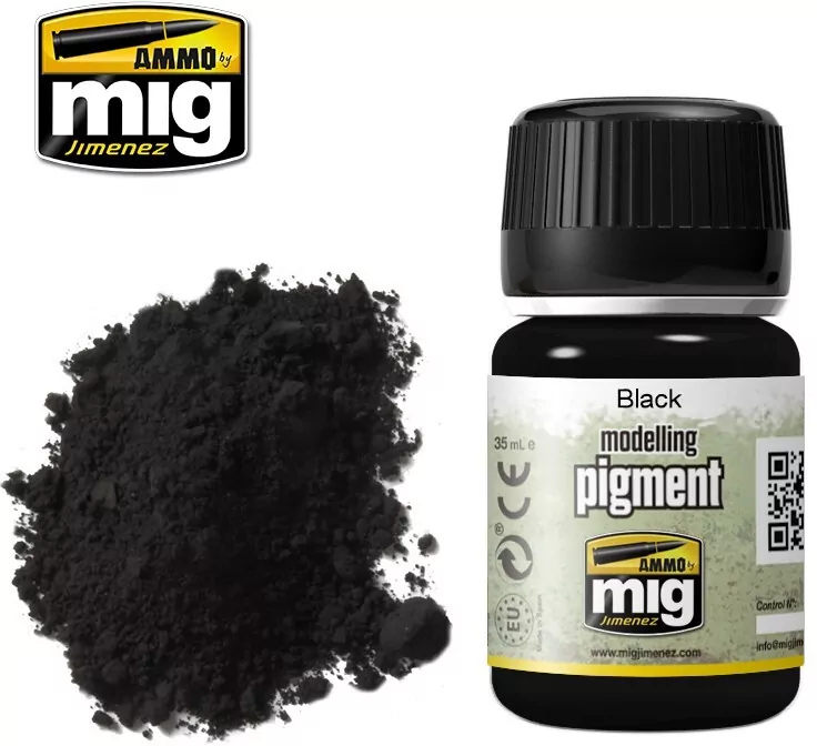 Ammo: Modelling Pigment - Black (35 ml) - tantis.pl