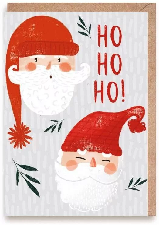 Kartka Bożonarodzeniowa Ho Ho Ho! - tantis.pl