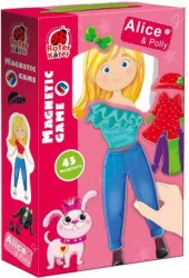 Alice & Polly. Gra magnetyczna ubieranki
