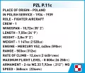 Samolot PZL P.11c - tantis.pl
