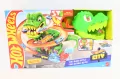 Hot Wheels City Zakręcony tor Remiza T-Rexa - tantis.pl