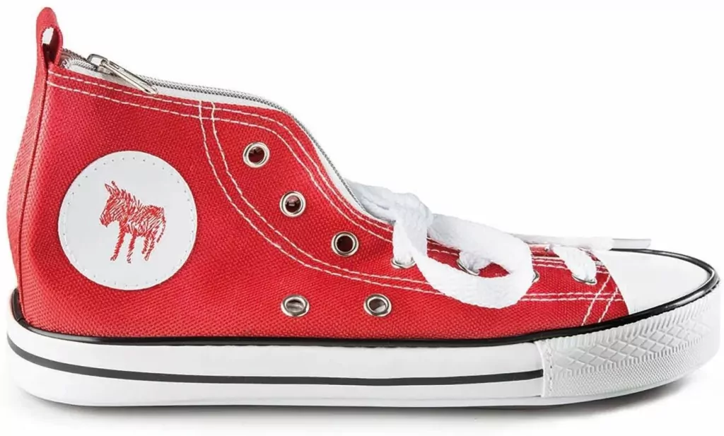 Piórnik. Donkey Doodle. Czerwony - tantis.pl