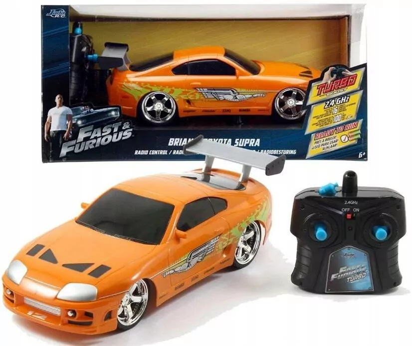 Auto na radio Fast&Furious Szybcy i wściekli Brian's Toyota 1:16 Dickie - tantis.pl