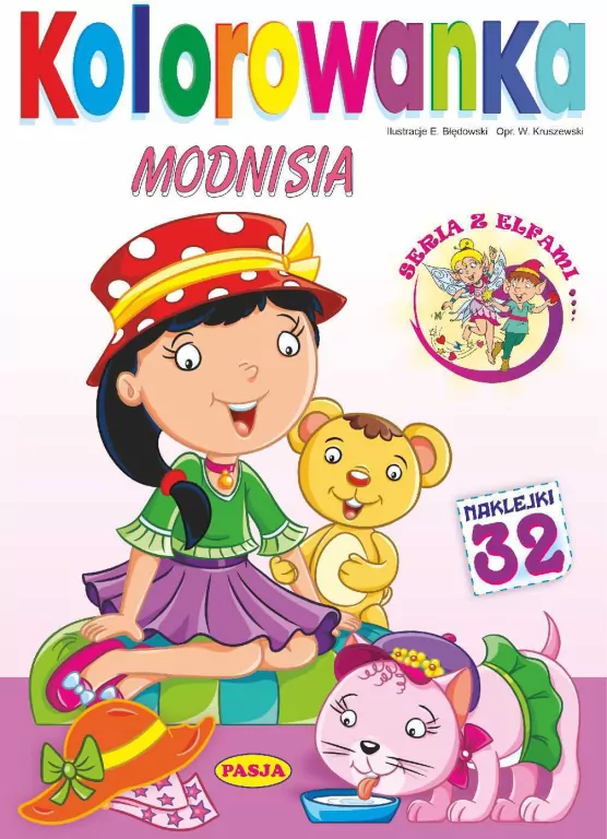 Modnisia. Kolorowanka - tantis.pl