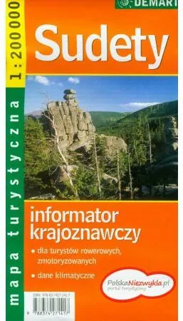 Sudety. Mapa turystyczna - tantis.pl