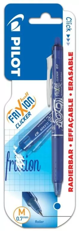 Pióro kulkowe. FriXion Clicker. Niebieskie - tantis.pl